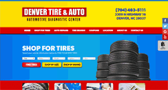 Desktop Screenshot of denvertire.net
