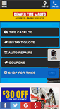 Mobile Screenshot of denvertire.net